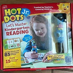 SOLD - Educational Insights Hot Dots Jr. Let's Master Kindergarten Reading Set